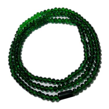 Imagem de Guia de Cristal Verde 8mm com Firma - 60cm - Caminho da Luz