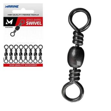 Imagem de Girador Marine Sports Black BBS 5/0 (25un)