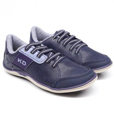 Imagem de Sapatênis Kidy Respi-Tec 0111046, Azul, 34