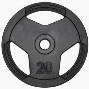 Imagem de Anilha sport 20kg para musculação, fitness e academia. peso resistente