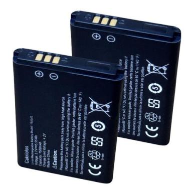 Imagem de Bateria Cakriolos 160240 1500mAh Pacote com 2 para Headsets