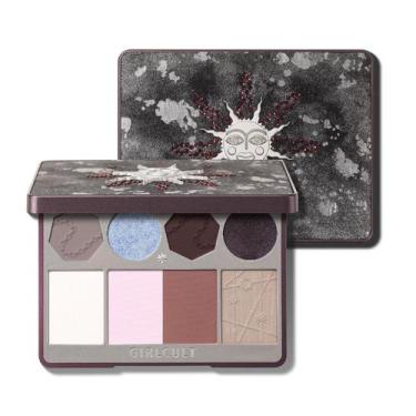 Imagem de Paleta de Maquiagem GIRLCULT Tudo-em-Um para Sombra, Blush, Bronzer e 