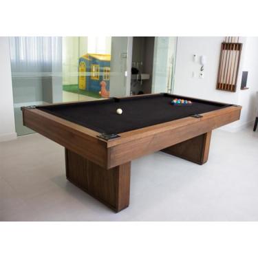 Imagem de Mesa de Sinuca - 2,34x1,34 - Nelson Bilhares, Preto