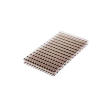 Imagem de Chapa de Policarbonato Alveolar Bronze 4mm - 2,10m x 6,00m - SABIC
