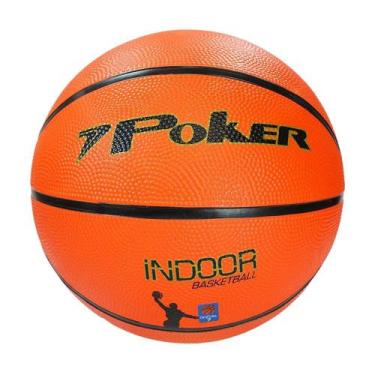 Imagem de Bola De Basquete Poker Oficial (N.7) Indoor Laranja