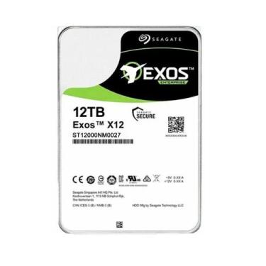 Imagem de Hd 12tb Sas 256mb 7200 rpm 3,5 Exos X12 ST12000NM0027 Seagate