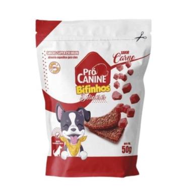 Imagem de PróSnacks Bifinho sabor Carne para Cães Adultos 50 g - Ventura