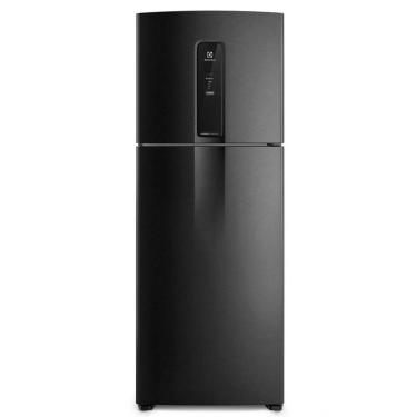 Imagem de Refrigerador Electrolux Duplex Frost Free Inverter 480L Efficient Autosense Smartbivolt Black Inox Look IT70B Bivolt