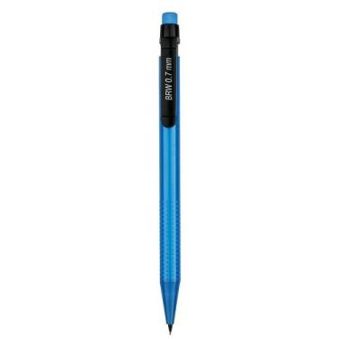 Imagem de Lapiseira Plástica 0,7mm Neon BRW - Grip Ergonômico com Borracha e Cli