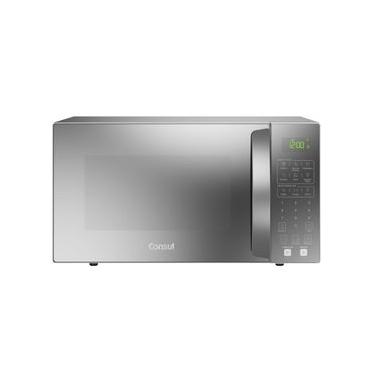 Imagem de MICROONDAS CONSUL 32L COM MENU FÁCIL CINZA ESPELHADO 127V CMS46ARANA