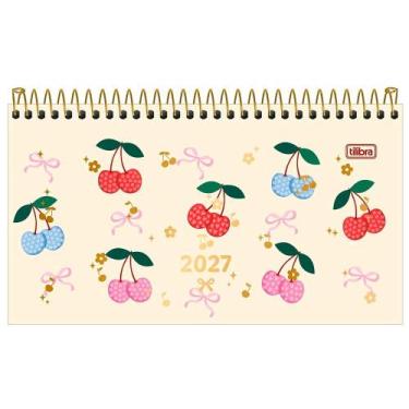 Imagem de Agenda Espiral Amarena Bolso M2 2 2027 - Tilibra