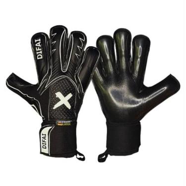 Imagem de Luva de Goleiro Difai Jump Pro, Preto, 11