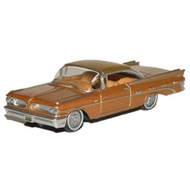 Imagem de 1959 Pontiac Bonneville Coupé Canyon de Cobre Metalizado 1/87 (HO) Escala Fundido Modelo de Carro pela Oxford Fundido