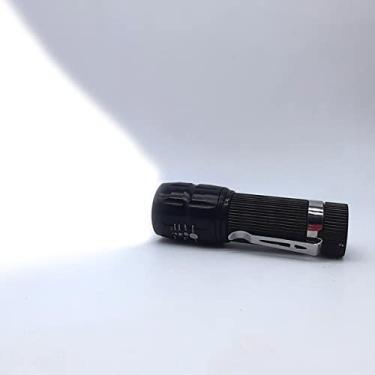 Imagem de Lanterna Led Zoom 2000 x Ultra Brilho Potente De Mão Pequena Foco Ajustável