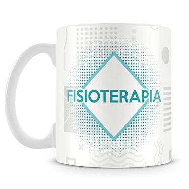Imagem de Caneca Personalizada Fisioterapia Amo Canecas Branco
