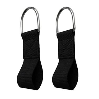 Imagem de Baoblaze Pack 2 Anel D de mergulho de aço inoxidável durável e resistente com 5 cm de peso para cinto de correia de correia de segurança