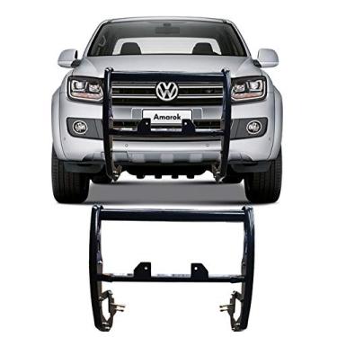 Imagem de Quebra mato Suporte Guincho Preto S/protet de farol AMAROK