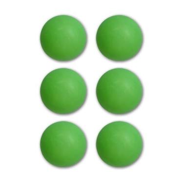 Imagem de Bolas / Bolinhas De Ping Pong Verde Pacote Com 6 Unidades - Horizonte