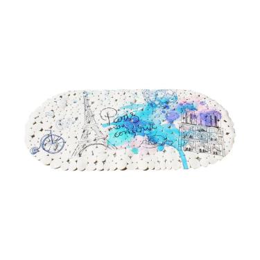 Imagem de Tapete Antiderrapante Banheiro 69X35 Torre Eiffel Bathlux