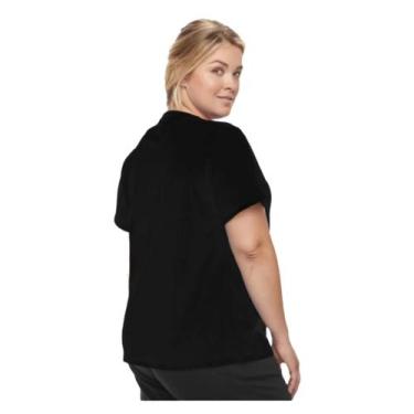 Imagem de Kit 5 Camisetas Dry Fit Plus Size Esportiva Feminina Malha - Wild
