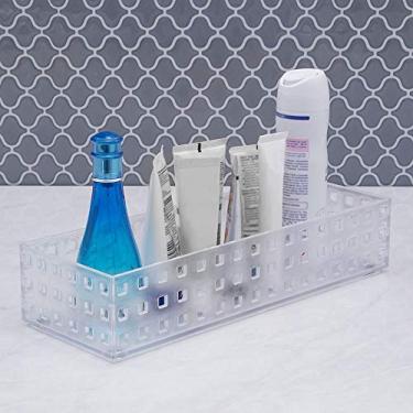 Imagem de Bandeja Organizadora multiuso P/maquiagem/Cosméticos Acrílico (28x10 cm)