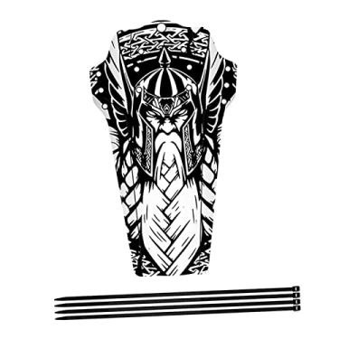 Imagem de NEWMIND Conjunto de paralamas de proteção de bicicleta de montanha para-lama dianteiros traseiros para bicicleta Downhill DH Ciclismo Road Bike MTB Ciclo Suprimentos - Guerreiro