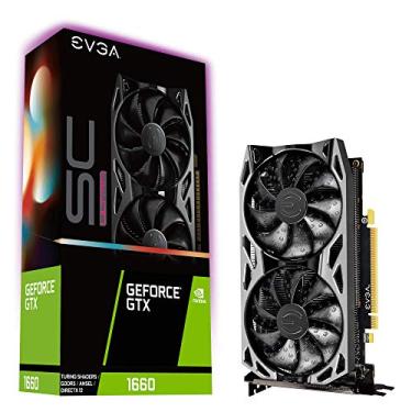 Imagem de EVGA GeForce GTX 1660 SC Ultra Gaming, 06G-P4-1067-KR, 6GB GDDR5, ventilador duplo