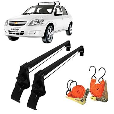 Imagem de Rack Teto Vhip Prisma 2006 Ate 2012 + 2 Cintas de Amarração