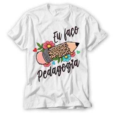 Imagem de Camiseta Educação Infantil Blusa Pedagogia Professores - Vidape