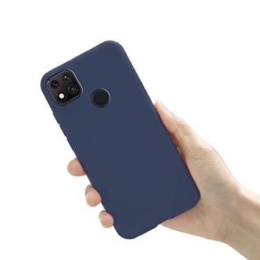 Imagem de Para Xiaomi Redmi 9C Silicone Candy TPU Capa de Telefone Simples Para Xiomi Redmi 9C 9 C Redmi9C NFC Redmi 10C 10 C Case Fundas, Azul Marinho, PARA Redmi 10C