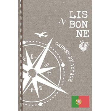 Imagem de Lisbonne Carnet de Voyage: Cahier de Voyageurs Dot Grid Pointillé A5 - Dotted Journal de bord pour Ecrir. Livre pour l'écriture, dessiner. Souvenirs d'activités vacances - Notebook á points