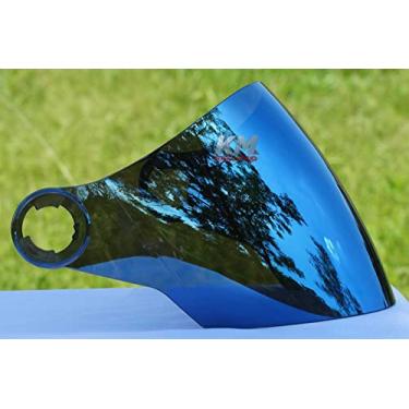 Imagem de Viseira Azul Iridium Compativel New Atomic/New Libert 3 / Taurus Joy 23 com tratamento anti-risco Polivisor