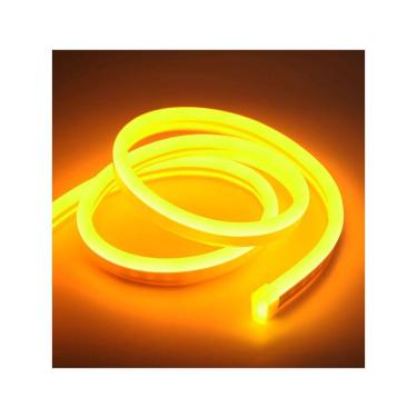 Imagem de Fita de Led Neon Laranja Rolo 5m