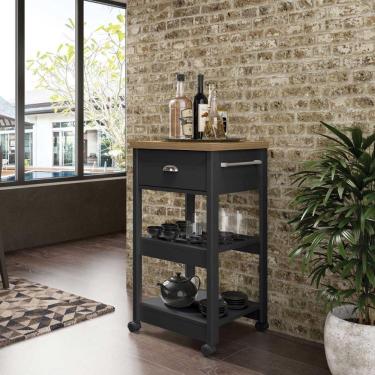 Imagem de Balcão Fruteira Galão água Ditália Ba-130 Cor:preto Preto