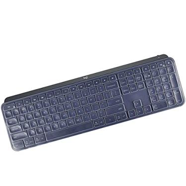 Imagem de Capa de teclado para teclado sem fio Logitech MX Keys S/teclado Logitech MX Keys Advanced Wireless Keyboard/Logitech Craft teclado de silicone ultrafino, acessórios de proteção, capa transparente