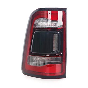 Imagem de JESYMBX Para Dodge RAM 1500 2019 2020 2021 Luz traseira de aviso parada freio luz de neblina seta esquerda motorista Sider