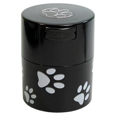 Imagem de (TV2, Black Paws) - Tightpac America Tightvac Pawvac Sealed Pet Food and Treats Storage Container