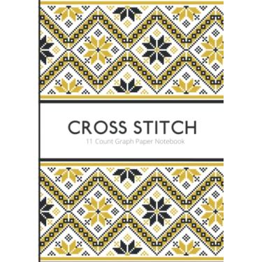 Imagem de Cross Stitch 11 Count Graph Paper Notebook: DIN A4 | 110 Pages | For Embroidery