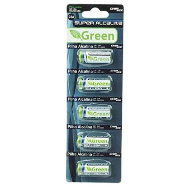 Imagem de Pilha Alcalina 23A 12V Cartela c/ 5 unid. Green Chip Sce - 013-1223