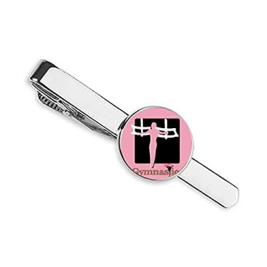 Imagem de China Sports Anéis Olímpicos de Ginástica Gravata Clipe Presente Homem Empresarial