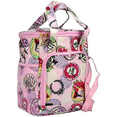 Imagem de Bolsa Feminina Necessaire Térmica Paris Rosa CBRN17133