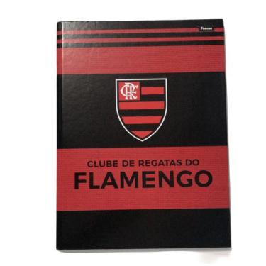 Imagem de Caderno Universitario 96 Folhas Capa Dura Brochura Flamengo - 40.8845-