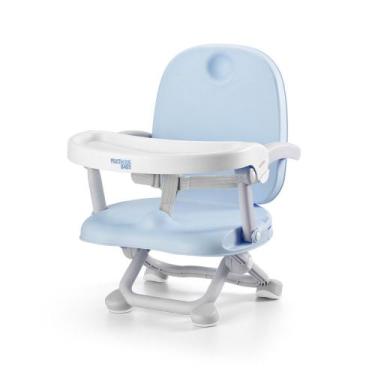 Imagem de Cadeira De Alimentação Elevatória Peanuts 6M 15Kg Azul Multikids Baby