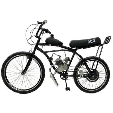 Imagem de Bicicleta Motorizada 80 Cilindrada Coroa 52 Banco Xr Rocket