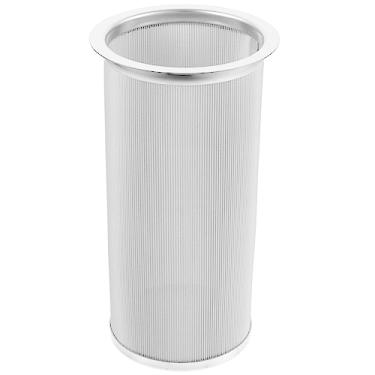Imagem de Filtro de café gelado de aço inoxidável Hemoton para cafeteira fria, filtro reutilizável, infusor de chá e frutas para jarro de vidro de boca larga 15 cm