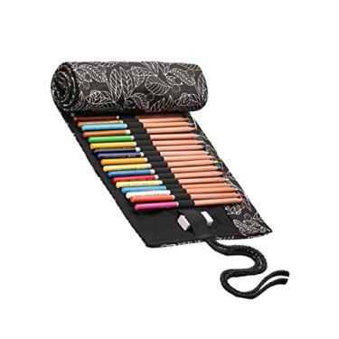 Imagem de Sewroro Porta-Lápis Colorido 72 Estojo De Lápis De Grande Capacidade Estojo De Lápis De Lona Estojo De Lápis Porta-Lápis Para Adultos Estojo De Lápis Porta-Lápis Organizador De