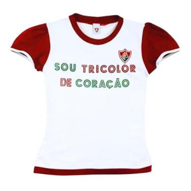 Imagem de Camiseta Baby Look Infantil Fluminense Oficial - Revedor