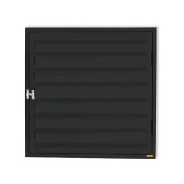 Imagem de Abrigo D'água/gásplus 1 Folha com Ventilação 60x80cm Brimak Preto