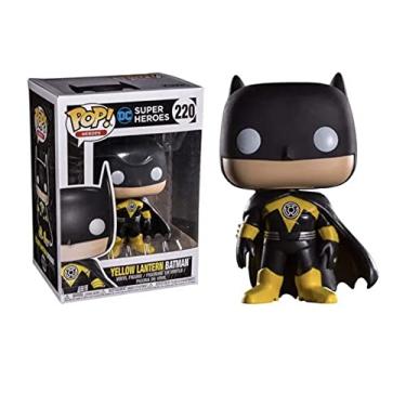 Imagem de Funko Pop DC: Yellow Lantern Batman Collectible Figure, Multicolor
