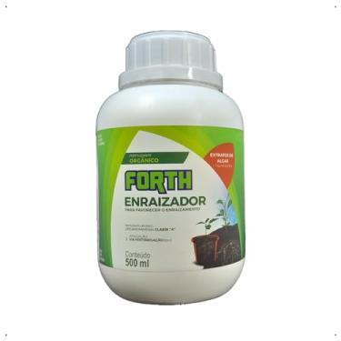 Imagem de Forth Enraizador Líquido Concentrado, Enraizamento, Formação de Raízes, Micronutrientes, Extrato de Algas, Organomineral Classe A, 500ml